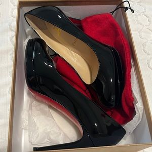 christian louboutins black